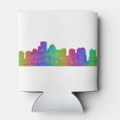 Skyline von Boston Dosenkühler (Rückseite)