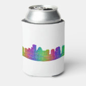 Skyline von Boston Dosenkühler (Kanne Rückseite)