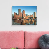 Skyline von Boston Leinwanddruck (Insitu (Wohnzimmer))