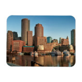 Skyline von Boston Magnet (Horizontal)