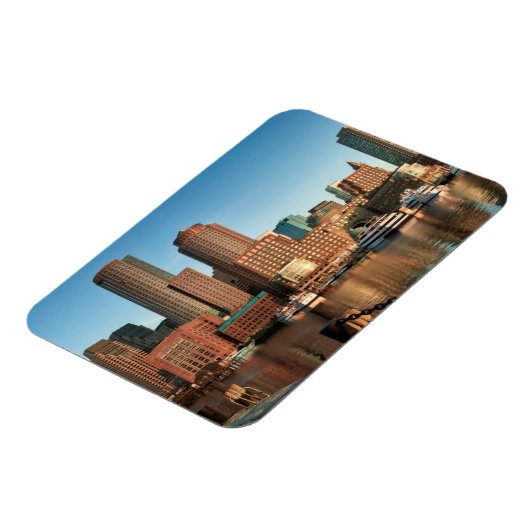 Skyline von Boston Magnet (Linke Seite)