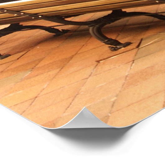 Skyline von Boston, Massachusetts 3 Poster (Ecke)