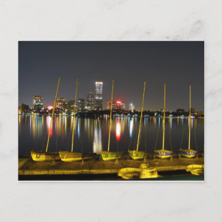 Skyline von Boston Postkarte