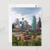 Skyline von Calgary mit Gebäude und Turm Postkarte (Vorne/Hinten)