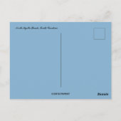 Skyline von Charlotte North Carolina Postkarte (Rückseite)