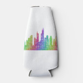 Skyline von Chicago Flaschenkühler (Vorderseite)
