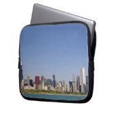 Skyline von Chicago, Illinois, USA. Laptopschutzhülle (Vorderseite Links)