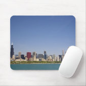 Skyline von Chicago, Illinois, USA. Mousepad (Mit Mouse)