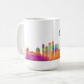 Skyline von Chicago Kaffeetasse (Vorderseite Links)