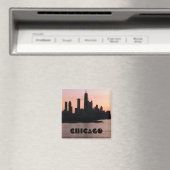 Skyline von Chicago Magnet (In Situ (Geschirrspüler))
