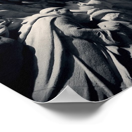 Skyline von Chicago Poster (Ecke)