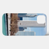 Skyline von Chicago über den gefrorenen Lake Michi Case-Mate iPhone Hülle (Rückseite (Horizontal))