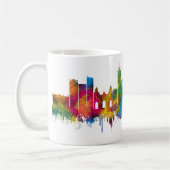 Skyline von Córdoba Argentinien Kaffeetasse (Links)