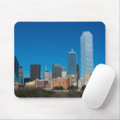 Skyline von Dallas Texas bei Sonnenuntergang Mousepad (Mit Mouse)