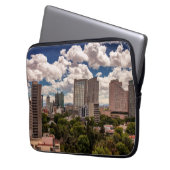 Skyline von den Hotels in Polanco Mexiko City Laptopschutzhülle (Vorderseite Links)
