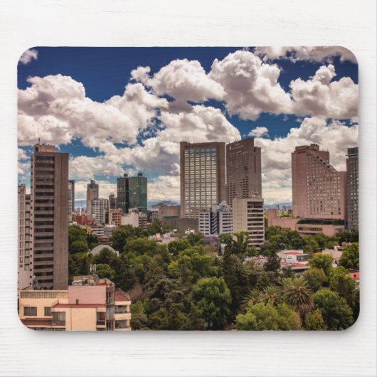 Skyline von den Hotels in Polanco Mexiko City Mousepad (Vorne)