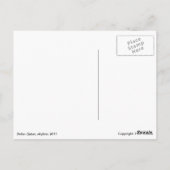 Skyline von Doha, 2011 Postkarte (Rückseite)