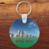 Skyline von Doha, 2011 Schlüsselanhänger (Vorderseite)