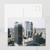 Skyline von Downtown Tulsa Postkarte (Vorne/Hinten)