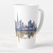 Skyline von Dubai Milchtasse (Rechte Ecke)