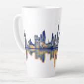 Skyline von Dubai Milchtasse (Linke Ecke)