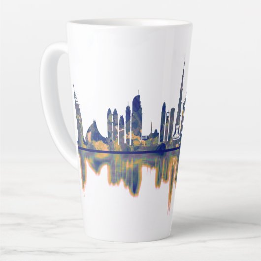 Skyline von Dubai Milchtasse (Linke Ecke)