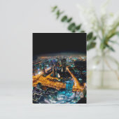 Skyline von Dubai Postkarte (Stehend Vorderseite)