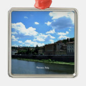 Skyline von Florenz Ornament Aus Metall (Vorne)
