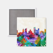 Skyline von Helsinki Magnet (Vorderseite/Rückseite)