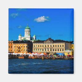 Skyline von Helsinki Magnet