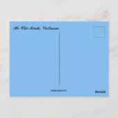 Skyline von Ho Chi Minh City bei Nacht Postkarte (Rückseite)