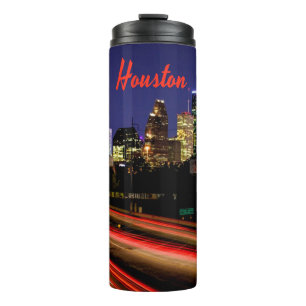 Skyline von Houston Texas Thermosbecher
