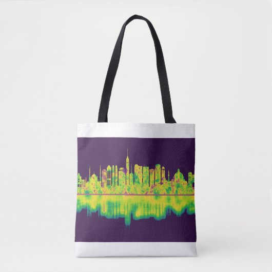 Skyline von Kairo Egypt Tasche (Vorderseite)