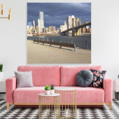 Skyline von Manhattan, New York City Leinwanddruck (Insitu (Wohnzimmer))