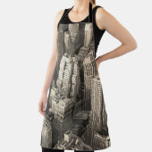 Skyline von Manhattan, schwarz-weiße Luft. Schürze (InSitu)