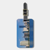 Skyline von Miami, Florida Gepäckanhänger (Vorderseite vertikal)