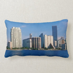 Skyline von Miami, Florida Lendenkissen
