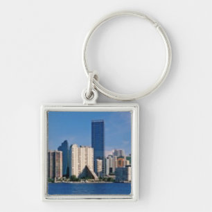 Skyline von Miami, Florida Schlüsselanhänger