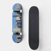 Skyline von Miami, Florida Skateboard (Vorderseite)