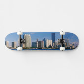 Skyline von Miami, Florida Skateboard (Horizontal)