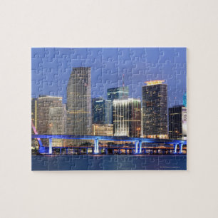 Skyline von Miami Puzzle
