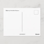 Skyline von Nashville Tennessee USA Postkarte (Rückseite)