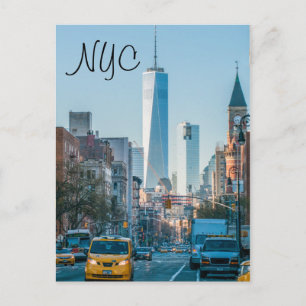 Skyline von New York City Postkarte
