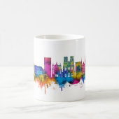 Skyline von Reims Frankreich Kaffeetasse (Mittel)