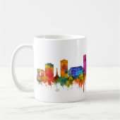 Skyline von Reims Frankreich Kaffeetasse (Links)