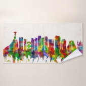 Skyline von Rio de Janeiro Badehandtuch (Badehandtuch)