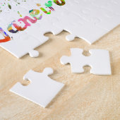 Skyline von Rio de Janeiro in Aquarellfarben Puzzle (Seite)