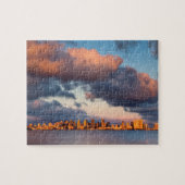 Skyline von San Diego Bay Puzzle (Horizontal)