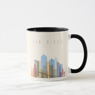 Skyline von San Diego Tasse