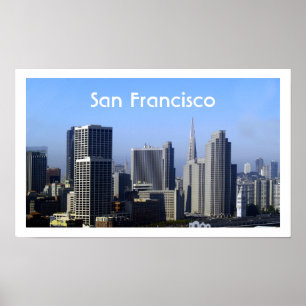 Skyline von San Francisco Poster